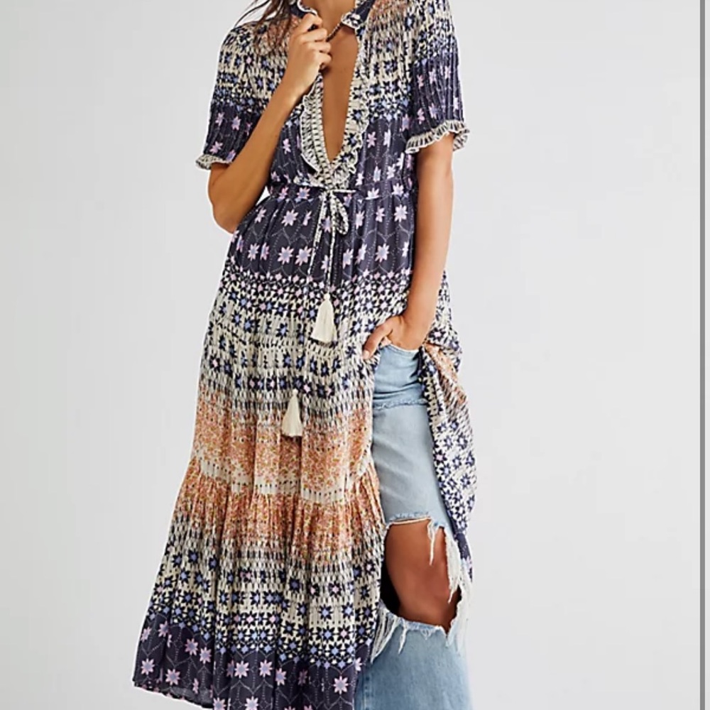 Free People Rare Feelings Maxi Dress